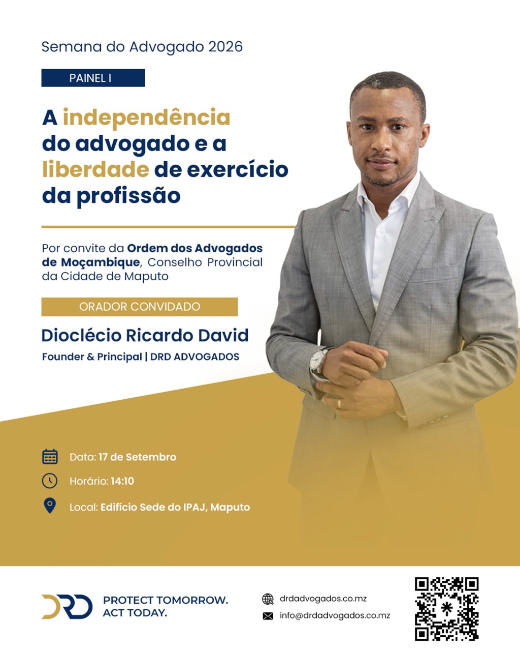 Semana do Advogado 2026: independência e liberdade no exercício da advocacia